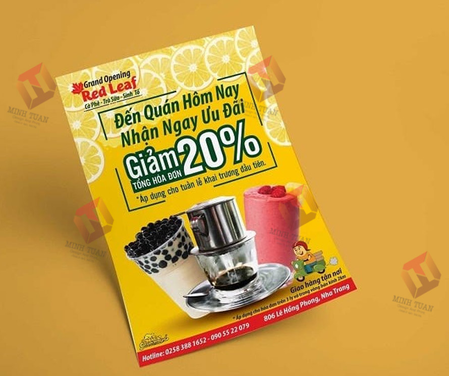 tờ rơi quảng cáo